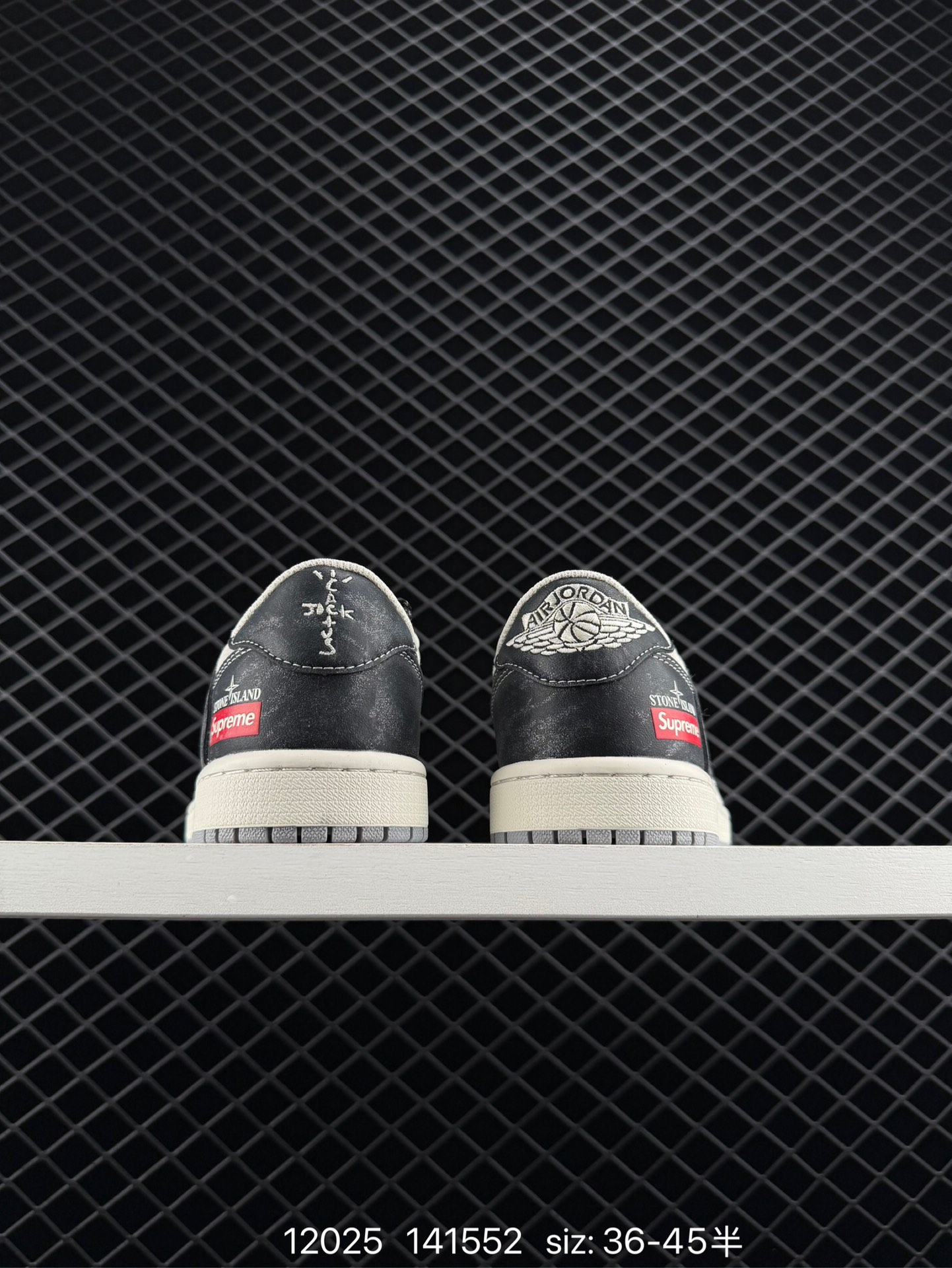 Fragment x Travis Scott x UNDEFEATED Air Jordan 1 Low